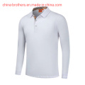 Long-Sleeve Polo Shirt with Burberry Design and Shirt Sleeve